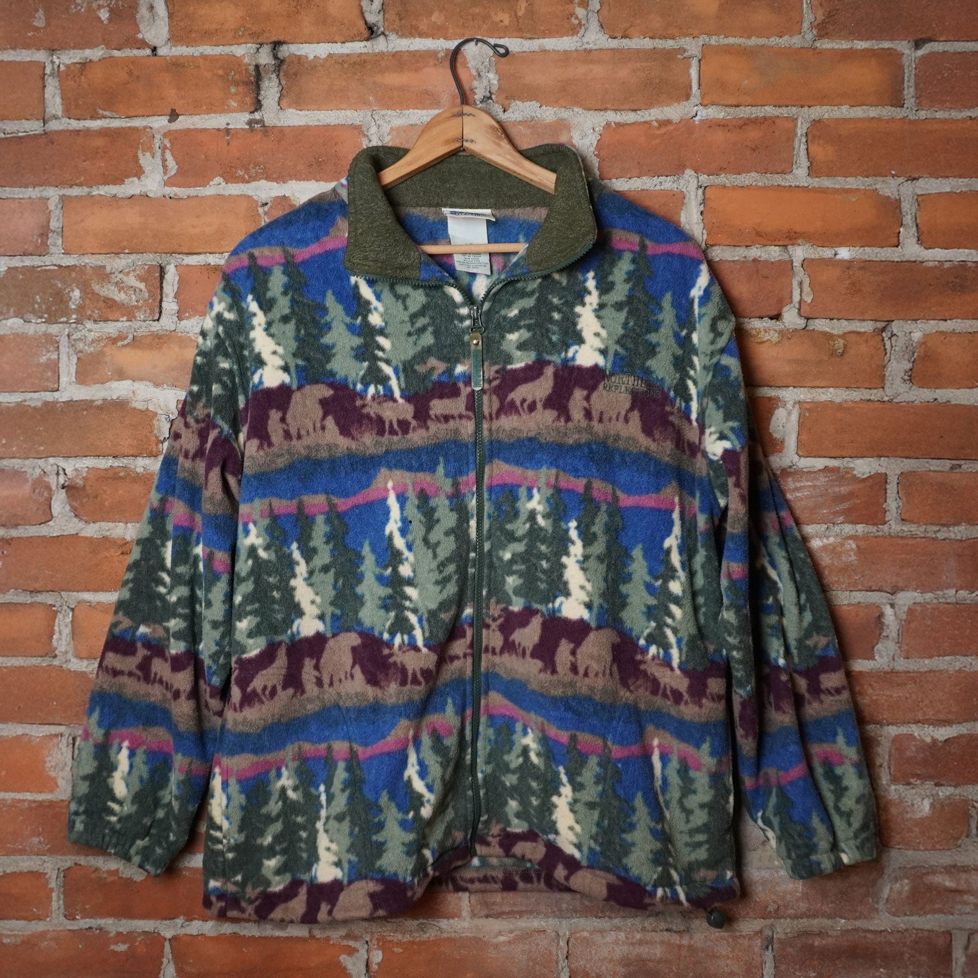 Northern Reflections Fleece Jacket | Uncle Dan's Vintage
